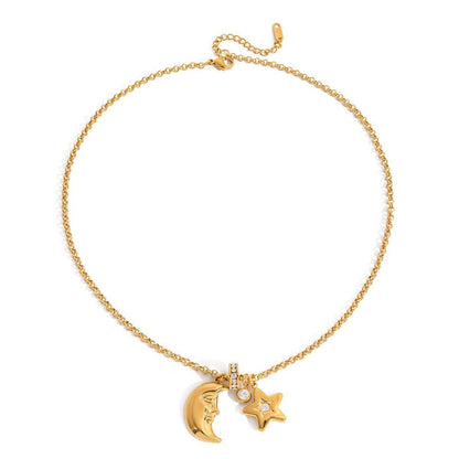 Collana Sole Luna