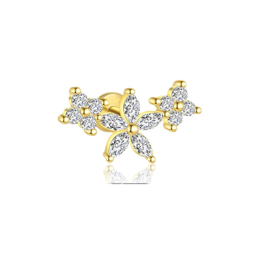 Piercing fiori big