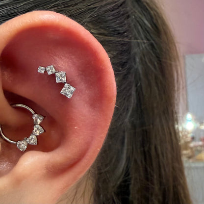 Piercing costellazione luxury