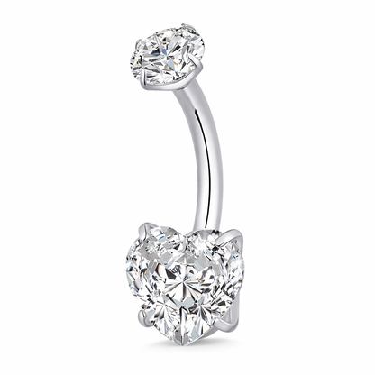Piercing ombelico cuore