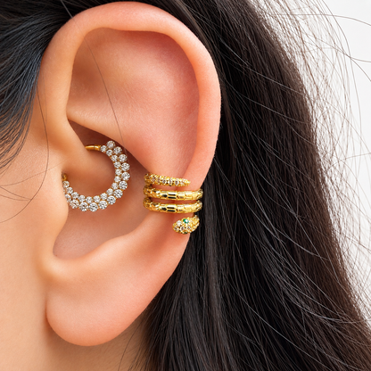 Ear cuff snake luxury