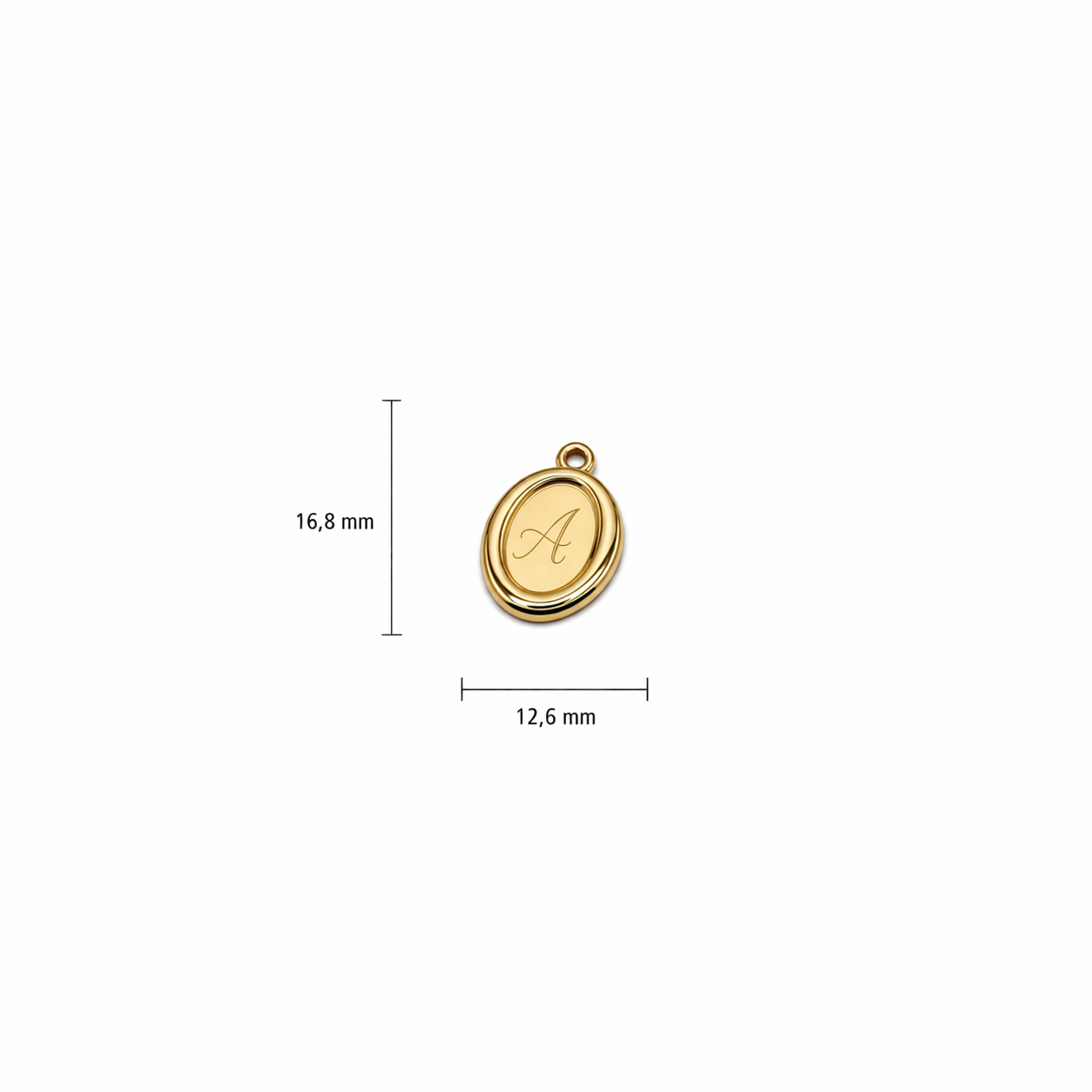 Ciondolo vintage ovale small