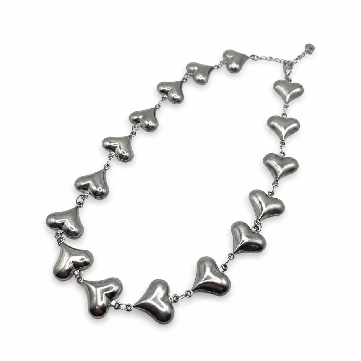 Collana girocollo di cuori