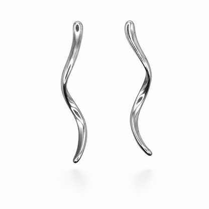 Orecchini slim spirale