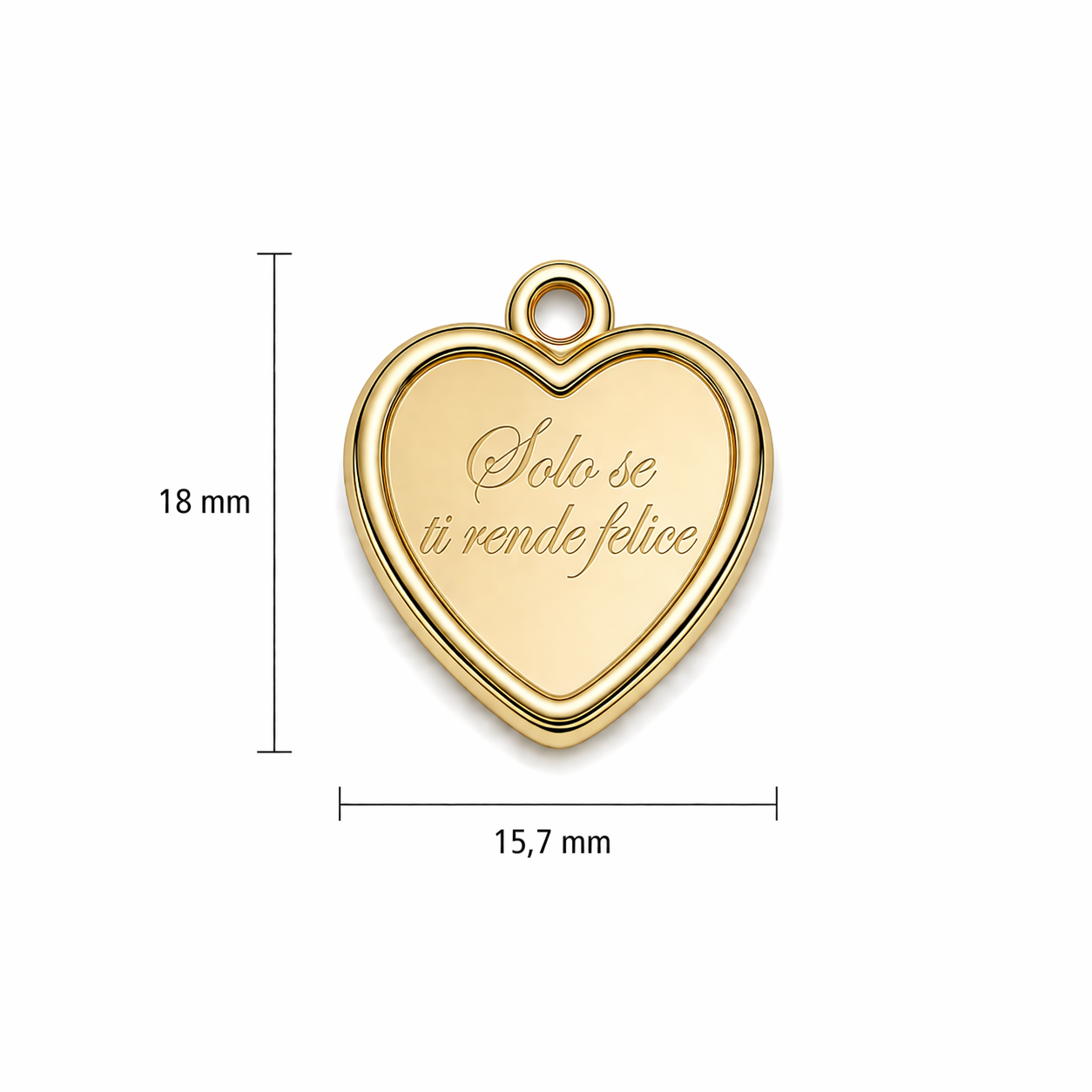 Ciondolo vintage cuore