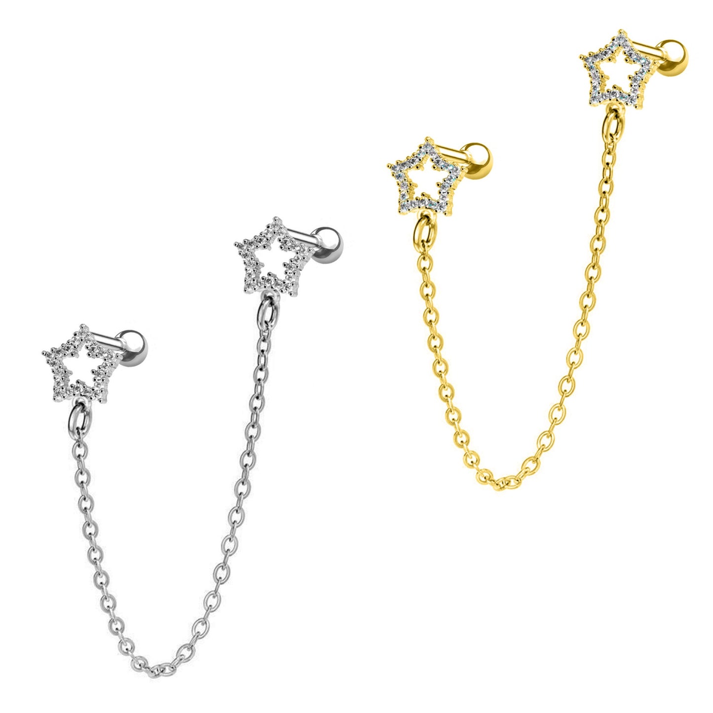 Piercing stelline
