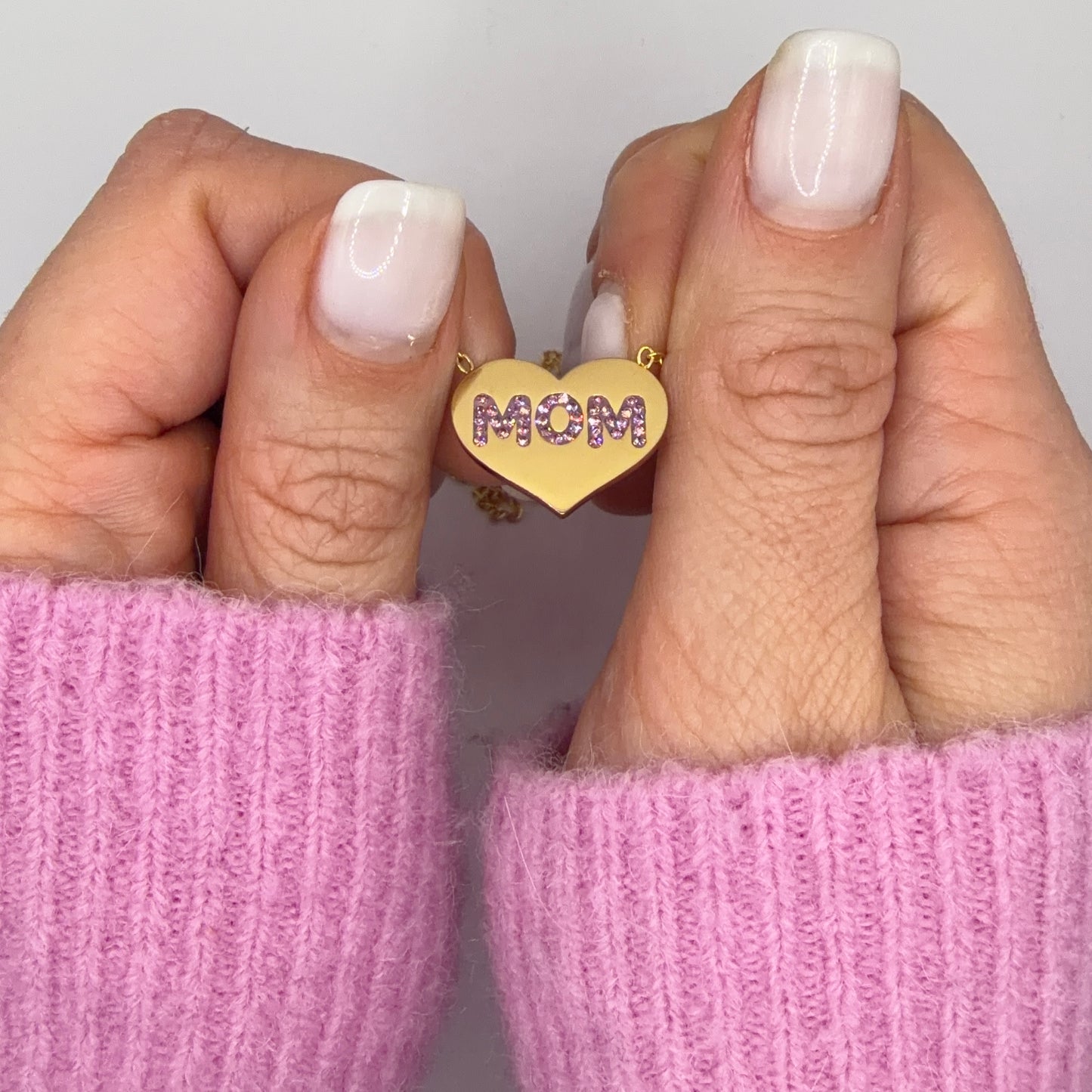 Collana mom pink