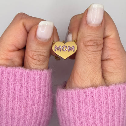 Collana mom pink