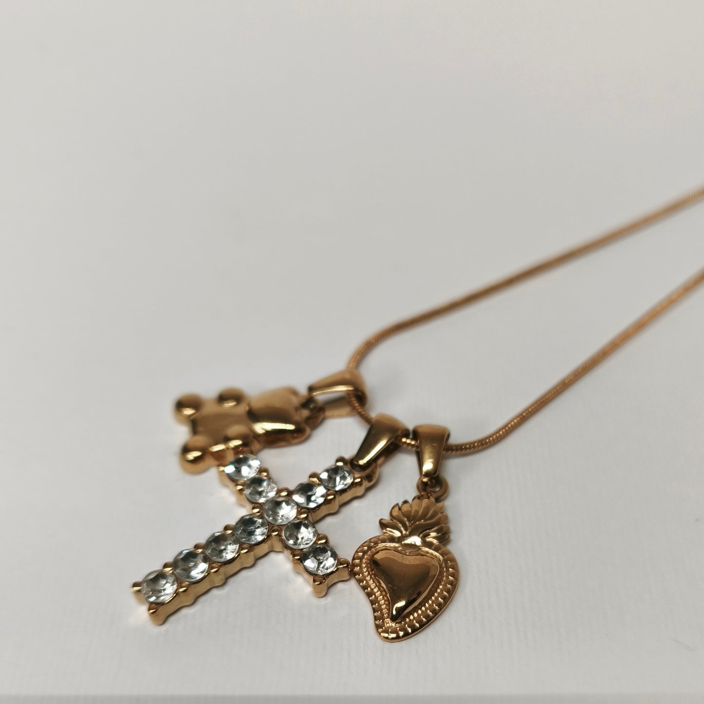 Collana tre ciondoli