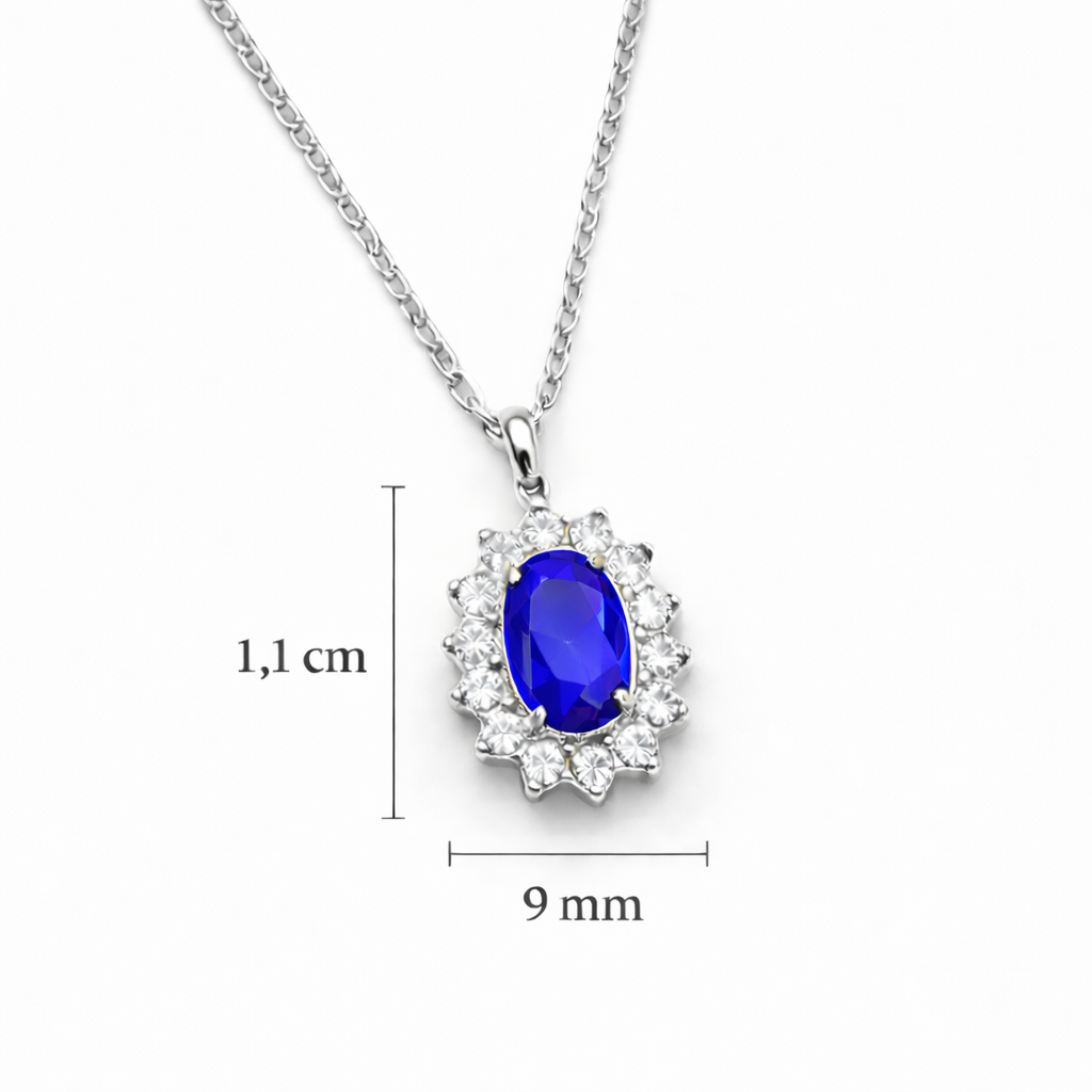 Collana Kate blu