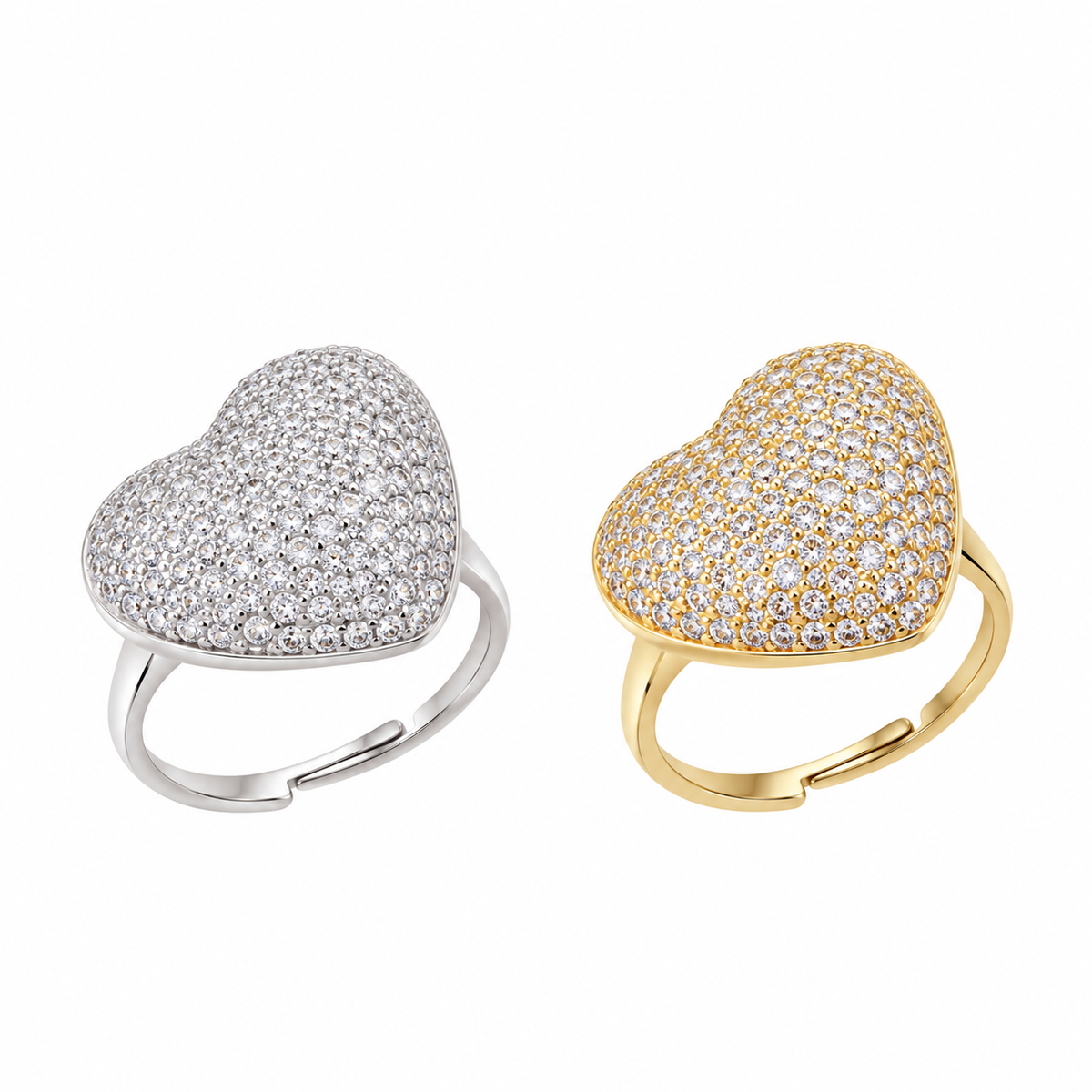 Anello cuore slim