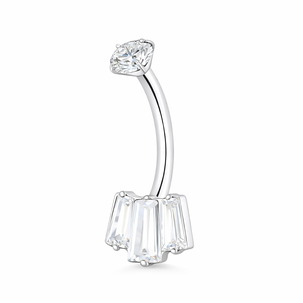 Piercing ombelico triade