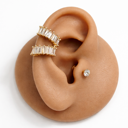 Ear cuff baguette