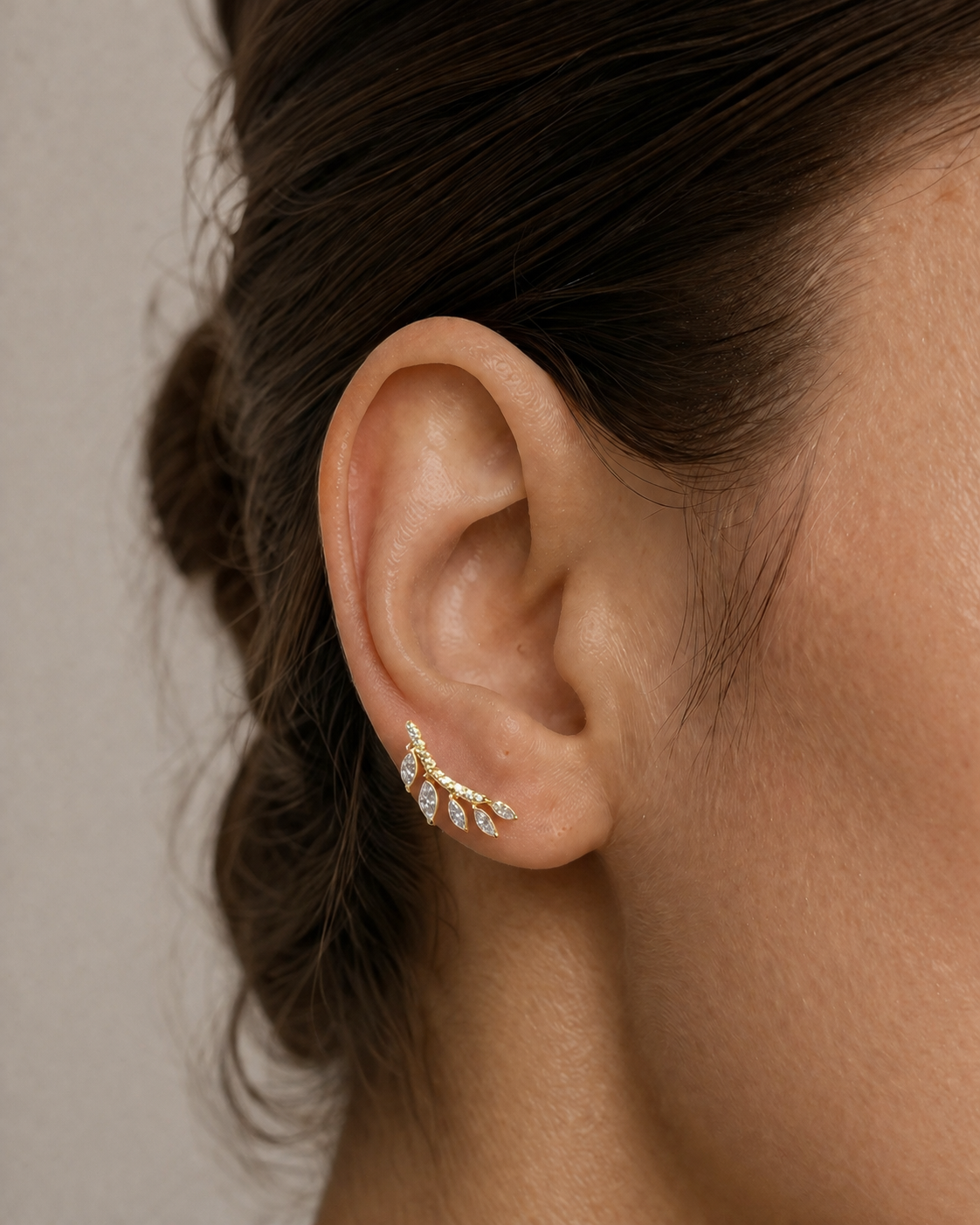 Piercing foglie luxury