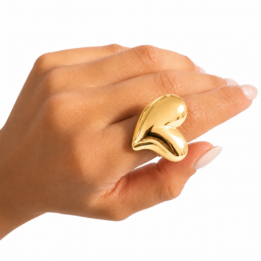 Anello cuore big