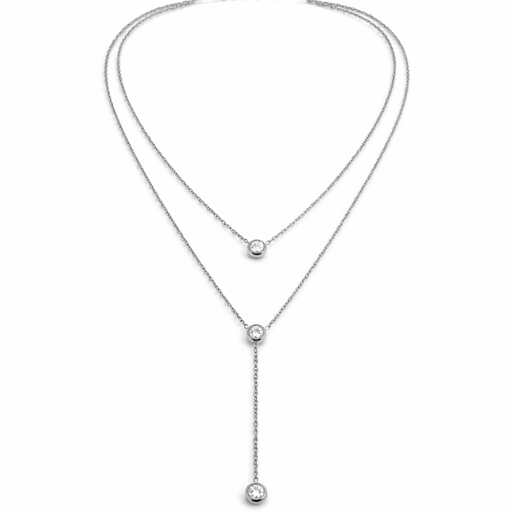 Collana tre punti luce