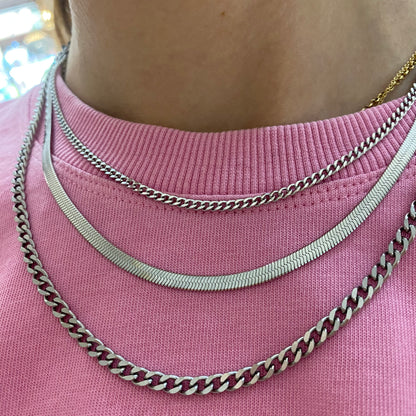 Collana tre fili luxury