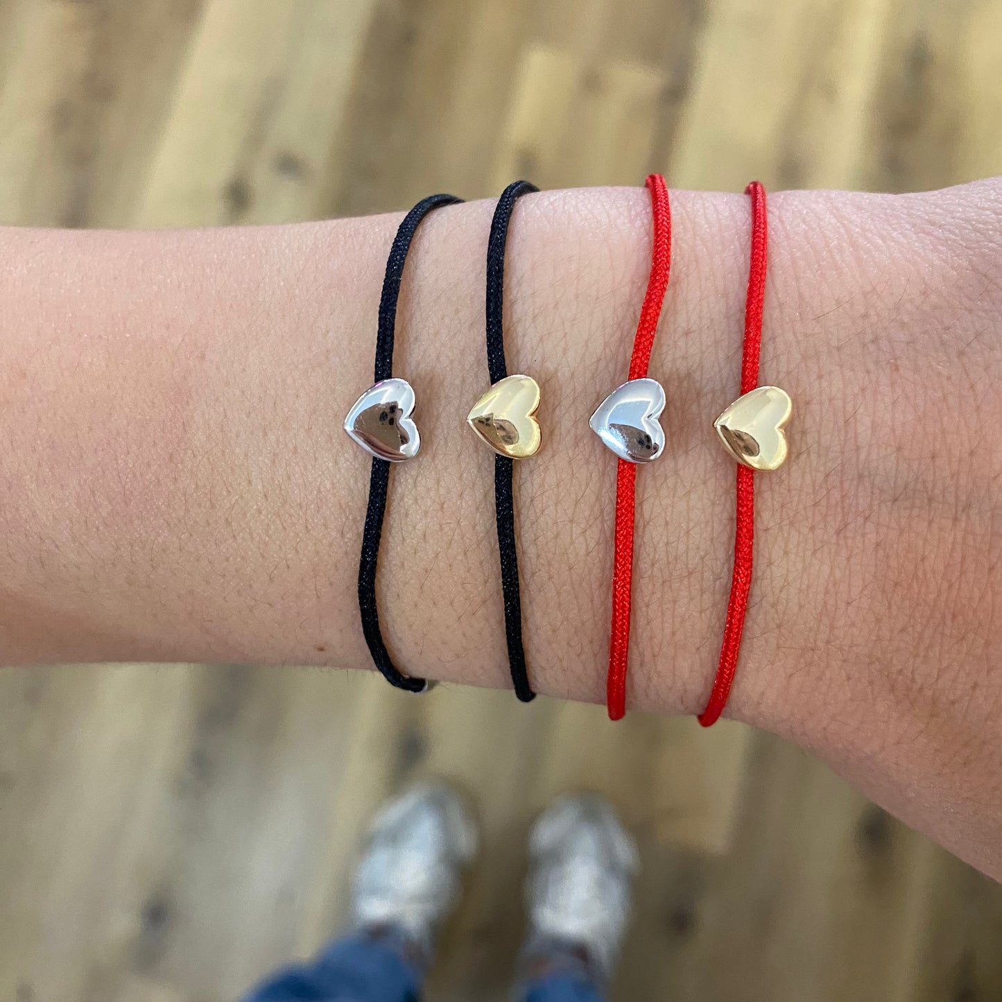Bracciale cordino dell'amore