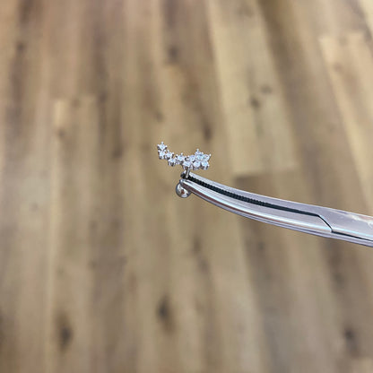 Piercing fiorellino costellazione