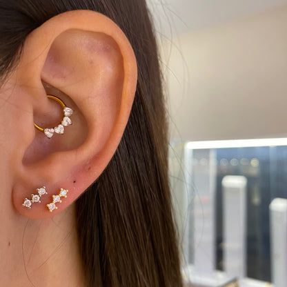 Piercing mono tris
