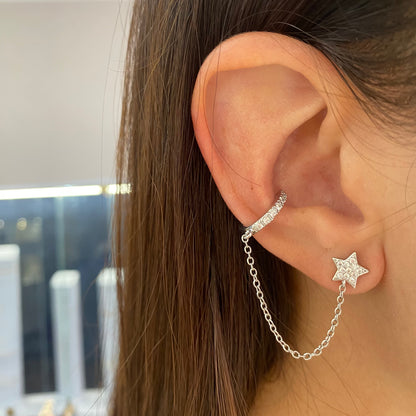 Stella + ear cuff