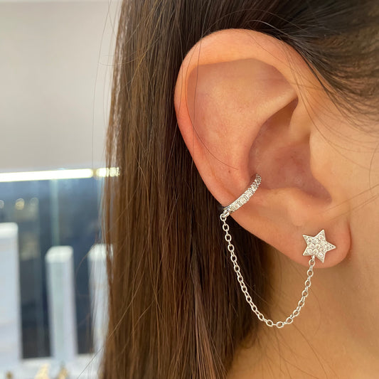 Stella + ear cuff