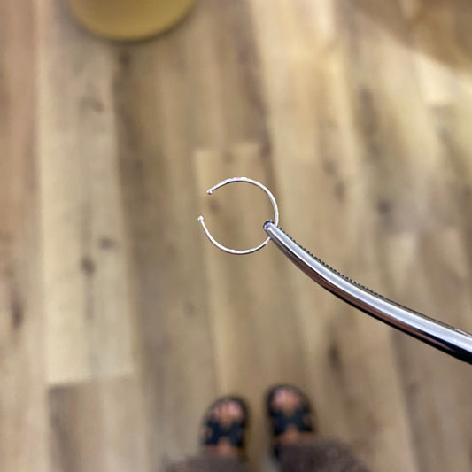 Micro cerchietto da naso