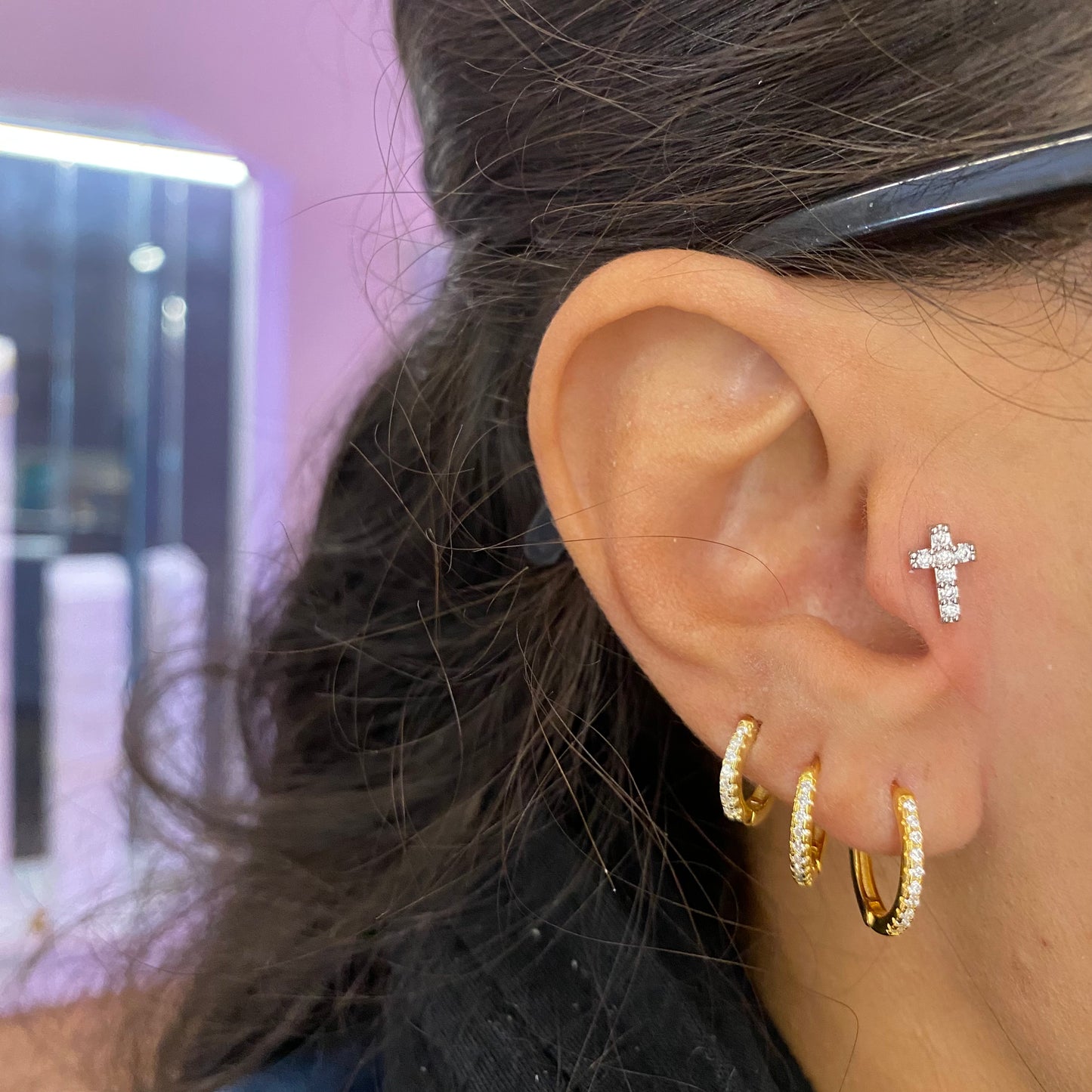 Piercing crocetta