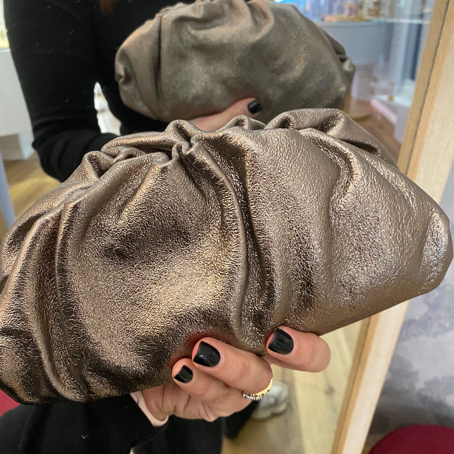 Borsa botte clutch
