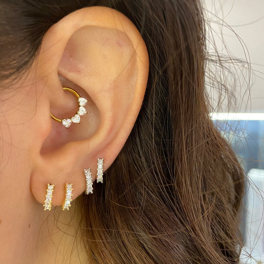 Micro cerchietti zirconati