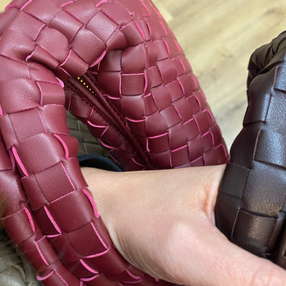 Borsa nodo intrecciata