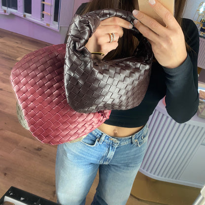 Borsa nodo intrecciata