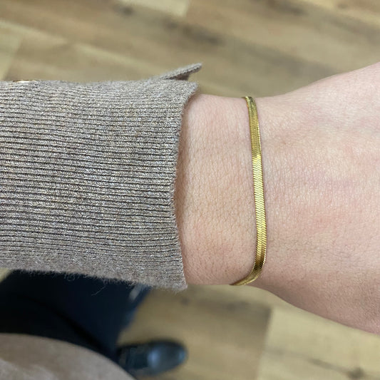 Bracciale snake acciaio