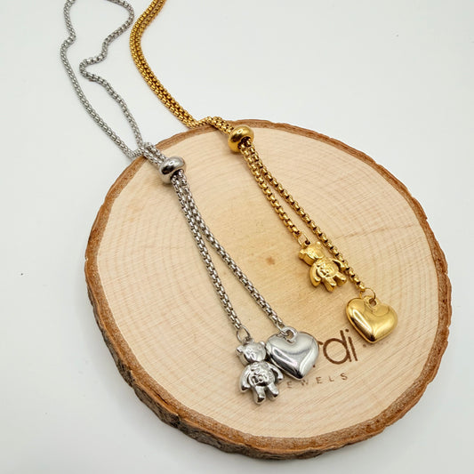 Collana saliscendi Teddy