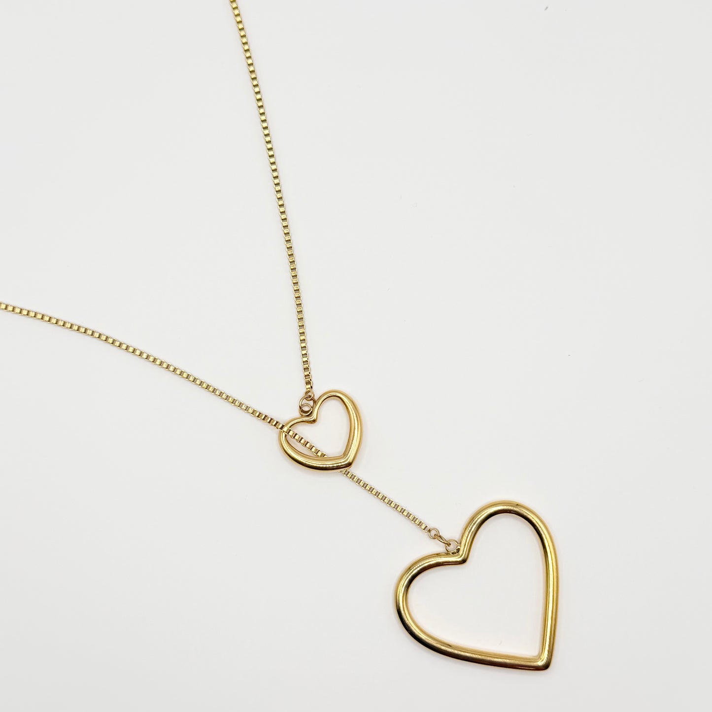 Collana saliscendi cuore