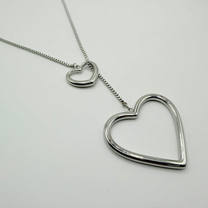 Collana saliscendi cuore