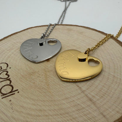 Collana cuore Ti amo