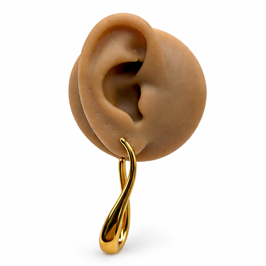 Orecchini onda pendenti