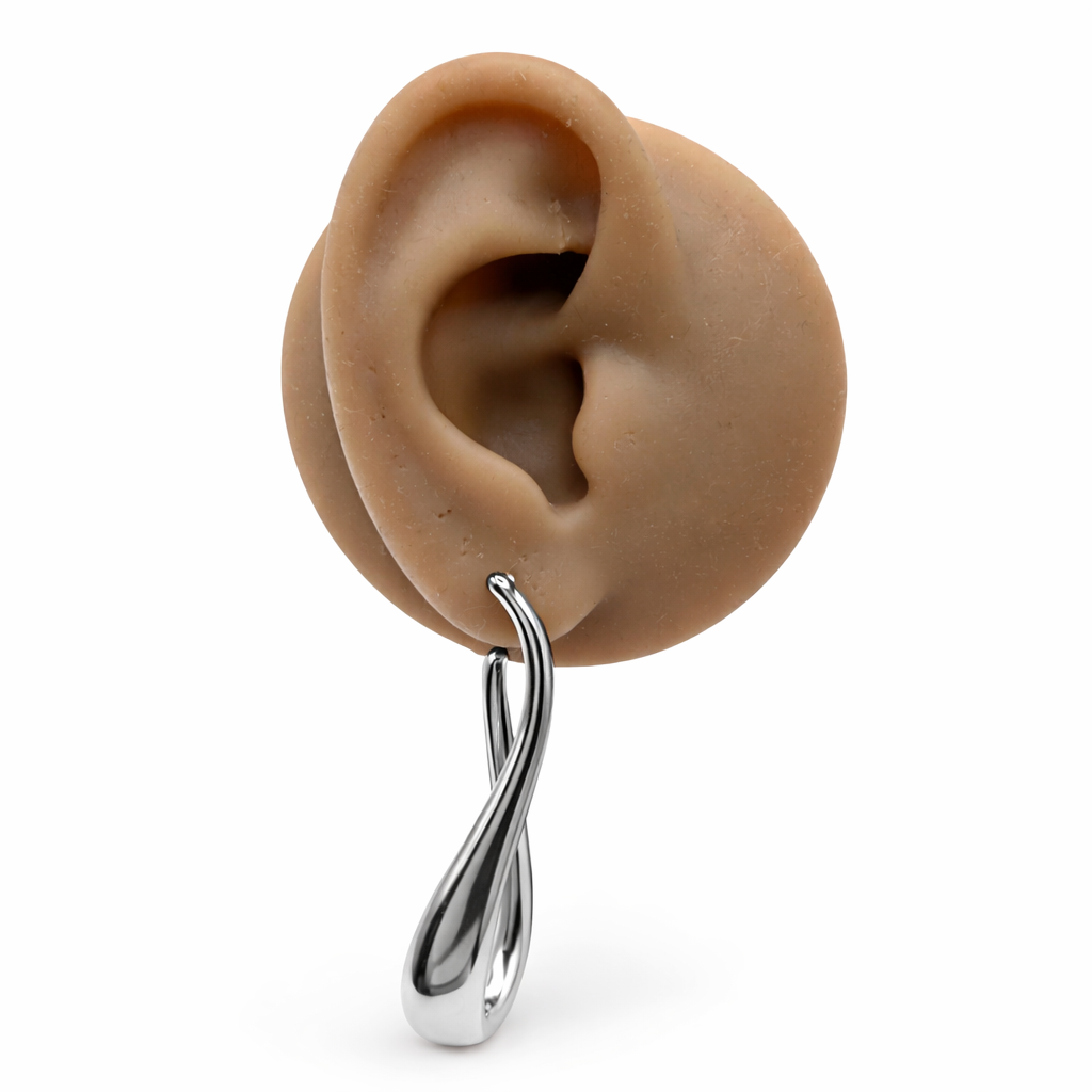 Orecchini onda pendenti