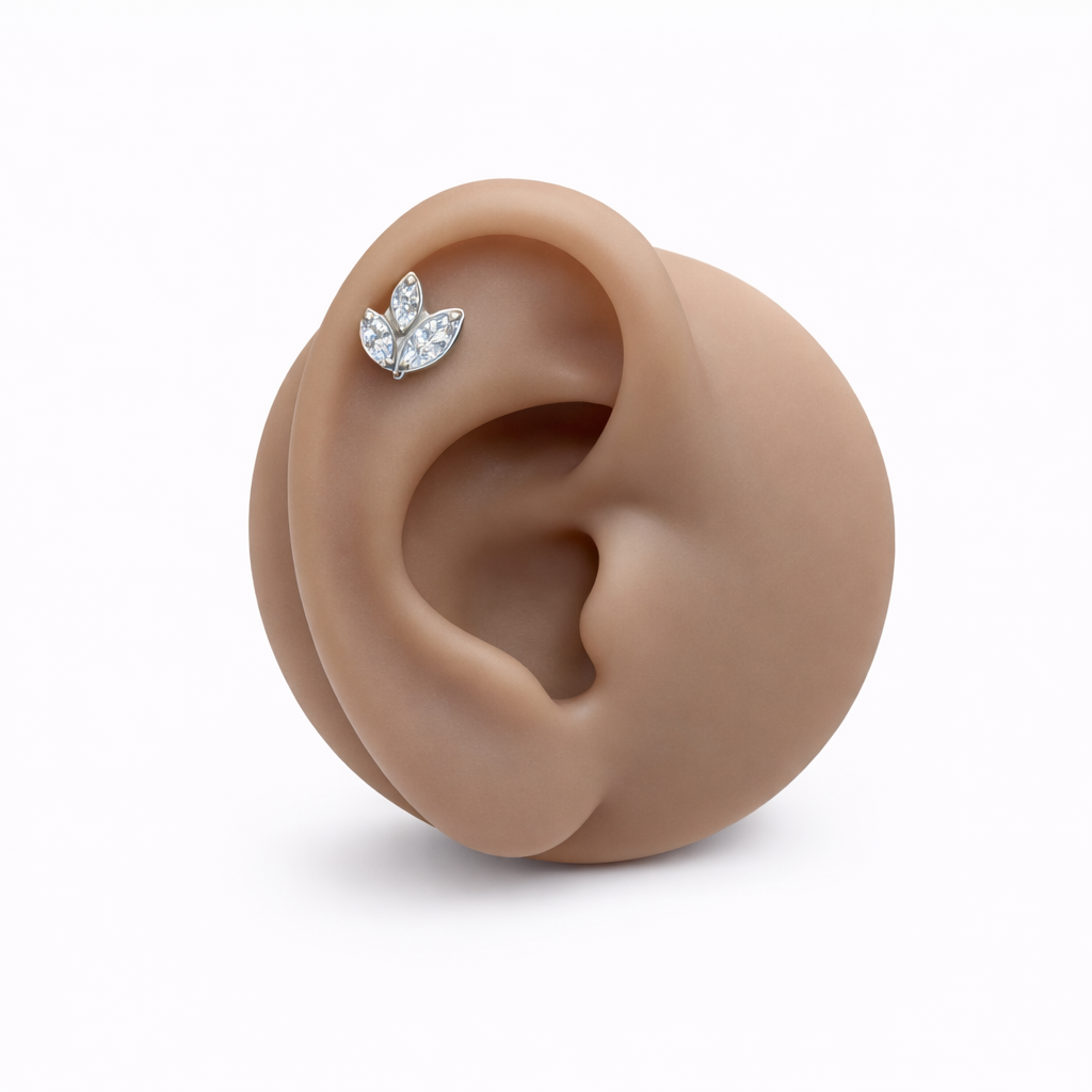 Piercing foglie big