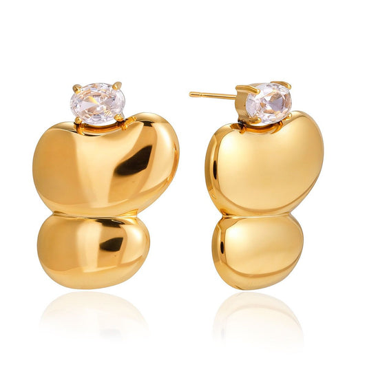 Orecchini chunky glow