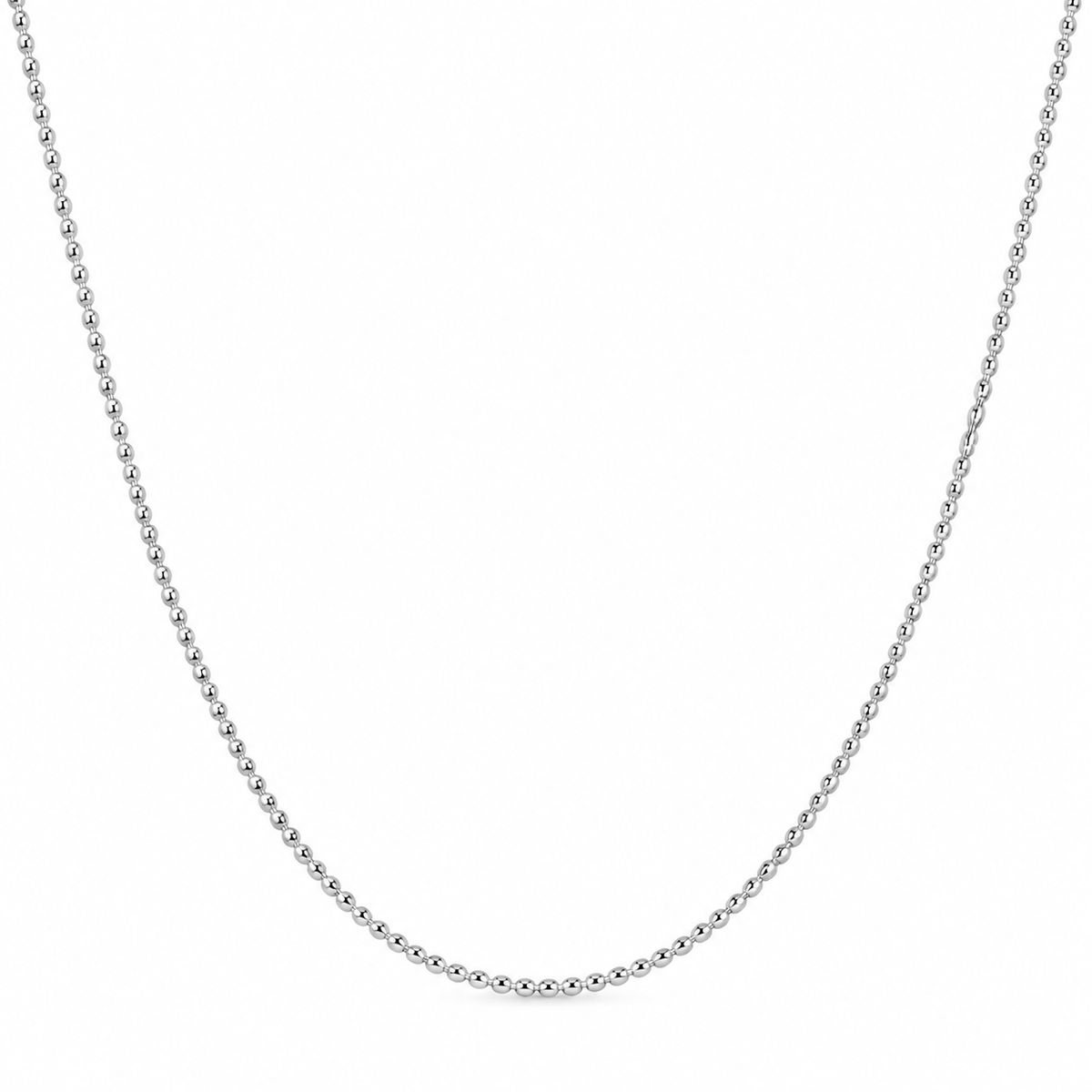Collana base diamantata acciaio