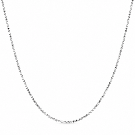 Collana base diamantata acciaio