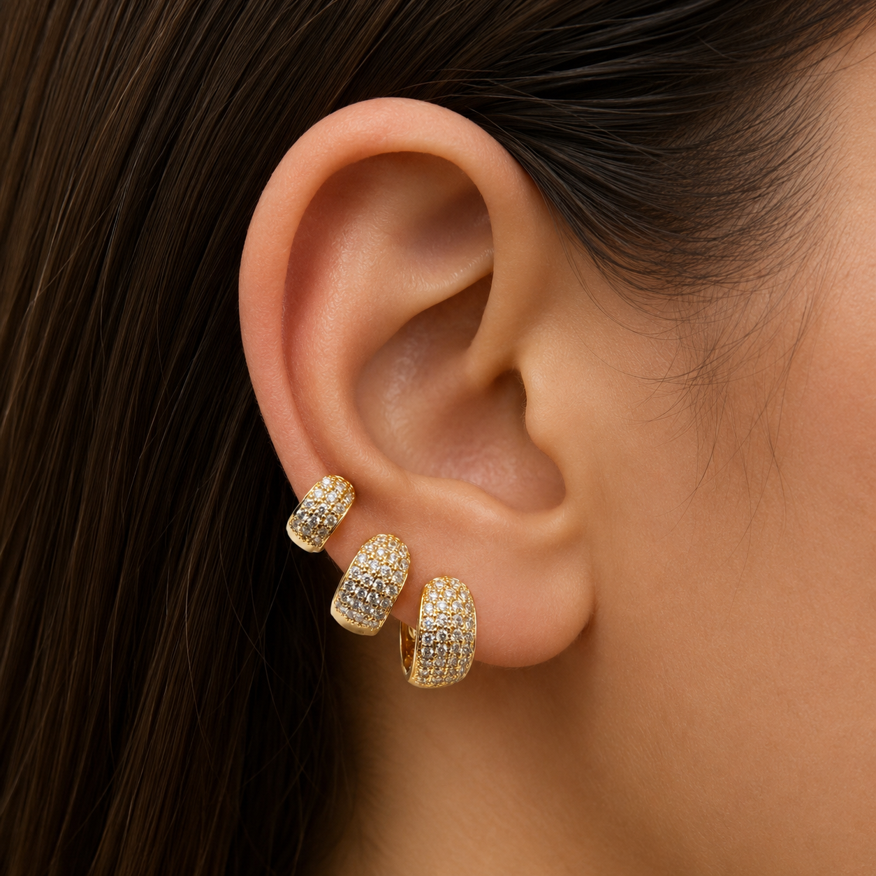 New cerchi pave’ gold