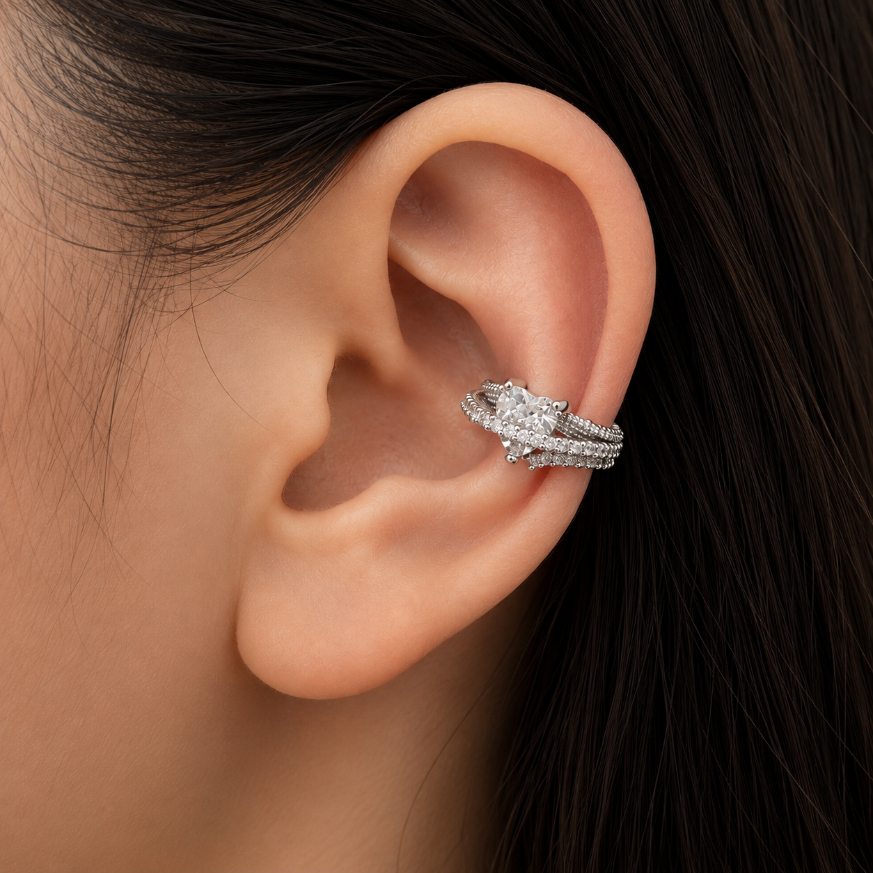 Era cuff solitario cuore