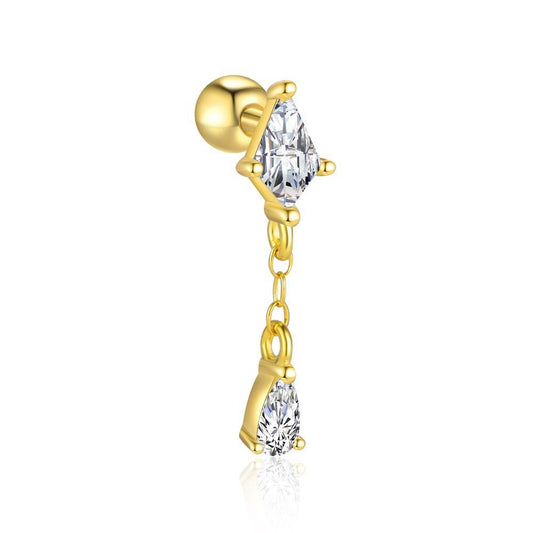 Piercing rombetto pendente