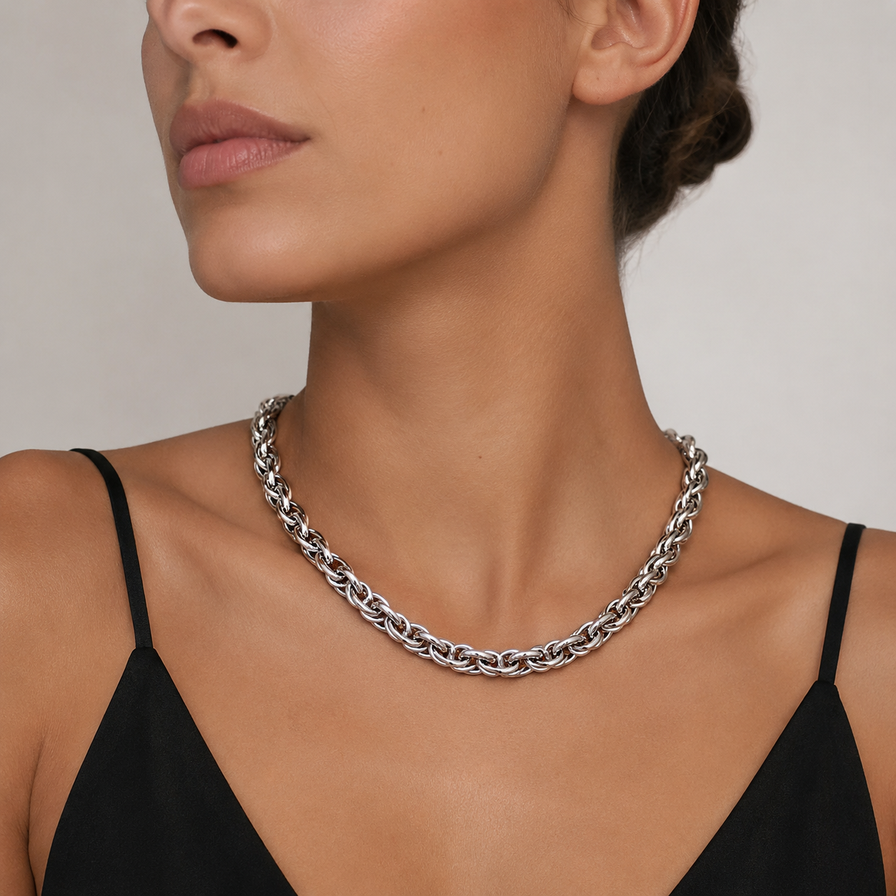 Collana catena incrociata