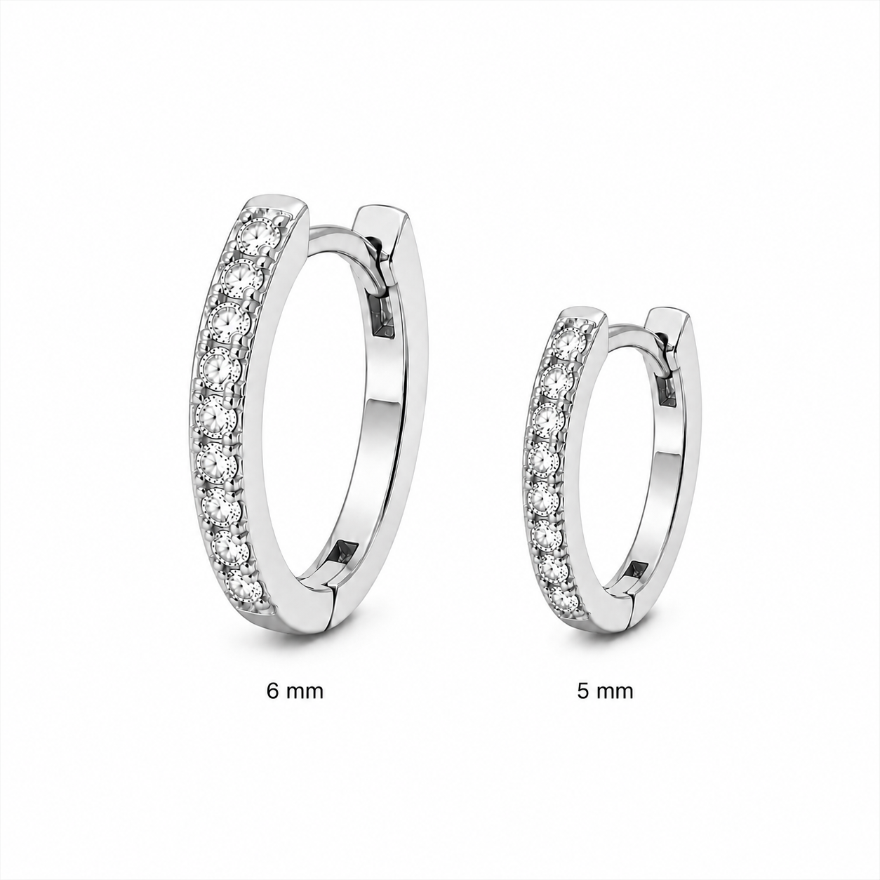 New cerchietti zirconati silver