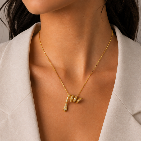 Ciondolo luxury snake